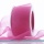 Organzaband B 60 mm, Tischband, L 50 m Spule, Nur 0,31 Euro pro m, ohne Drahtkante, pink