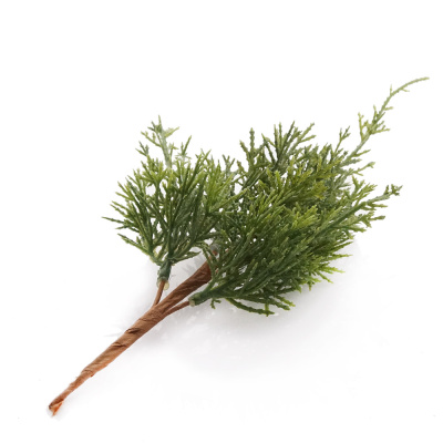 Tannenzweig Thuja künstlich VE 1 Stk für Trauerfloristik, Grabschmuck